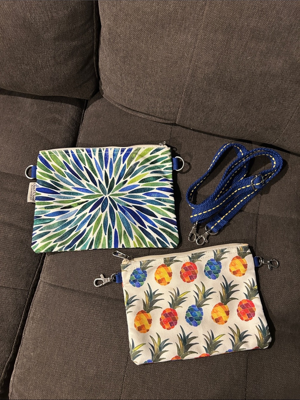 Interchangeable crossbody purse set